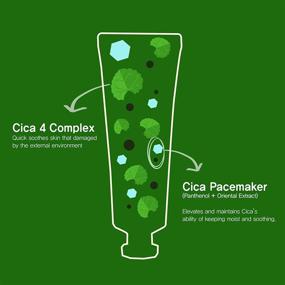 img 2 attached to 🌿 Cica Cream: Centella Soothing and Repairing Cream for Dry, Irritated Skin - Moisturizer, Anti-Wrinkles, Lightweight - Relieves Irritated Skin, Fragrance Free - Dermatologically Tested - 1.69 fl oz (50ml)