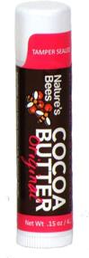 img 3 attached to Nature's Bees Lip Moisturizer Treatment - Pack of 12, Cocoa Butter Lip Balms - Original