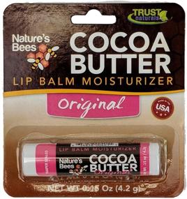 img 2 attached to Nature's Bees Lip Moisturizer Treatment - Pack of 12, Cocoa Butter Lip Balms - Original