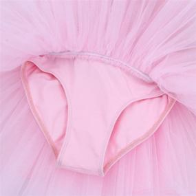 img 1 attached to TiaoBug Princess Leotard Costume Dancewear Sports & Fitness for Other Sports