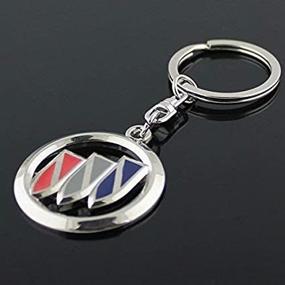 img 2 attached to 🔑 Stylish YSKXL Buick Logo Keychain: Premium 3D Metal Key Ring