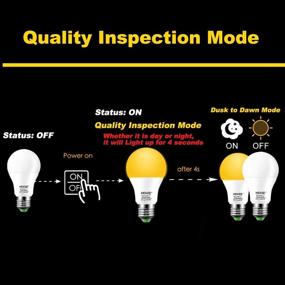 img 3 attached to 🔦 Outdoor Security Light: Lumens Equivalent in Orange Yellow