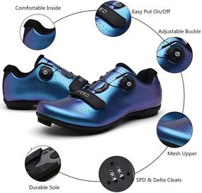 img 3 attached to Cycling Peloton Bicycle Compatible Cleats