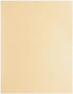 📒 cardstock paper for arts and crafts: light yellow, 8.5 x 11 in, 96 sheets - best supplies logo