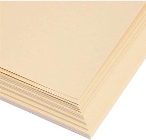 img 3 attached to 📒 Cardstock Paper for Arts and Crafts: Light Yellow, 8.5 x 11 In, 96 Sheets - Best Supplies