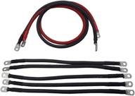 ⚡️ enhance golf cart performance with a 7 pc set: #2 awg hd cable wire kit for club car 48 volt battery logo