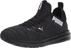 img 4 attached to 👟 High-Performance PUMA Men's Woven Running Shoes | Black Asphalt Sneakers for Men