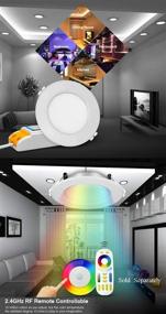 img 2 attached to 📱 Smartphone-Controlled Mi Light Recessed Downlight