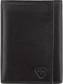 img 4 attached to 👝 Premium Lewis N Clark Leather Tri Fold Wallet: Stylish, Functional, and Durable