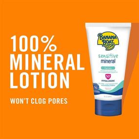 img 1 attached to 🍌 Banana Boat 100% Mineral SPF 50 Sunscreen Lotion Twin Pack - Reef Friendly, for Sensitive Skin