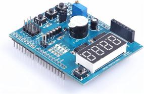 img 2 attached to 💾 KNACRO Arduino Многофункциональный щит с 4-значным дисплеем