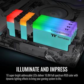 img 2 attached to Thermaltake TOUGHRAM RGB DDR4 3600МГц 16ГБ (8ГБ X 2) 16 Компьютерных компонентов внутренних компонентов