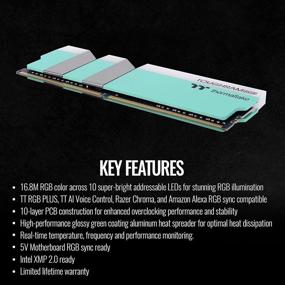 img 1 attached to Thermaltake TOUGHRAM RGB DDR4 3600МГц 16ГБ (8ГБ X 2) 16 Компьютерных компонентов внутренних компонентов