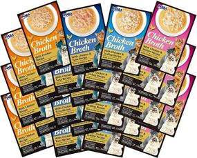 img 2 attached to 🐱 INABA Grain-Free Chicken Broth: A Nutrient-Rich Delight for Cats! 6 Pouches, 1.76 Ounces Each