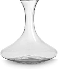 img 3 attached to 🍷 Houdini Wine Decanter: Enhance Your Wine Experience with Wine Shower Funnel and Strainer, Off-White, 10-Inch - Glass/Stainless