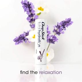 img 3 attached to ChapStick Total Hydration Relaxing Essential Oil Lip Balm Tube (0.12 oz) - Lavender and Chamomile Moisturizer