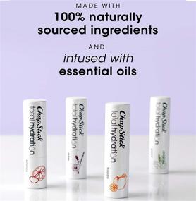 img 2 attached to ChapStick Total Hydration Relaxing Essential Oil Lip Balm Tube (0.12 oz) - Lavender and Chamomile Moisturizer