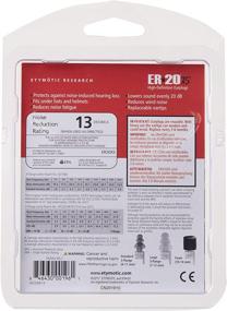 img 2 attached to ER20XS Motorsport High-Definition Earplugs by Etymotic Research - Under Helmet Noise Reduction, Standard Clear Stem with Frost Tip