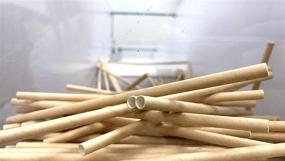 img 1 attached to 🌿 Vitapack 100-Pack Kraft Paper Straws 7.75: Eco-friendly & US Made