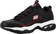 skechers energy afterburn lace up sneaker men's shoes and athletic logo