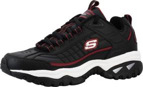 img 4 attached to Skechers Energy Afterburn Lace Up Sneaker Men's Shoes and Athletic