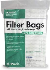 img 4 attached to 🔍 Kirby 204814 Micron Magic HEPA Filter Plus Bags, 6 - Superior White Pack of 6 - Boost Your Vacuum Cleaning Performance!