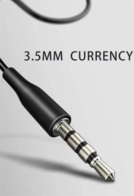 img 3 attached to 🎧 Оптовая продажа пяти пакетов наушников Geeboy с микрофоном - для iOS и Android, ноутбуков, игр, Chromebook