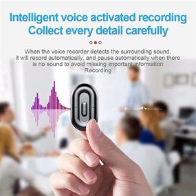 img 3 attached to Activated Recording Reduction Automatic Timestamp Portable Audio & Video