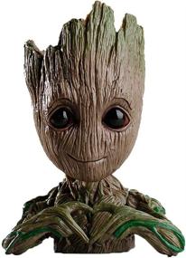 img 4 attached to Groot Flowerpot Treeman - Guardians of the Galaxy Pen Holder and Office Organizer