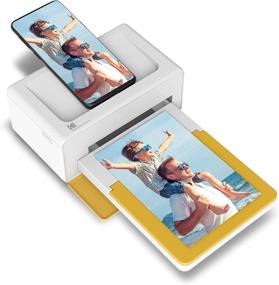 img 4 attached to 🖨️ Kodak Dock Plus 4x6” Portable Instant Photo Printer with iOS, Android and Bluetooth Compatibility, Full Color Real Photo Prints, 4Pass &amp; Lamination Process, Premium Quality