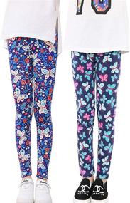 img 4 attached to 👗 Sheecute Girls' Clothing: Ankle Length Stretch Leggings for Fashionable Comfort