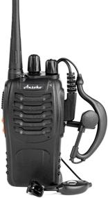 img 3 attached to 📻 Ansoko Long Range Walkie Talkies: Rechargeable 2-Way Radios for Adults - 16-Channel UHF (Pack of 4)