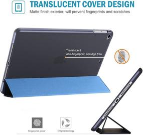 img 2 attached to ⚓️ ProCase iPad 9.7 Inch Case: Slim TPU Cover for iPad 6th Gen, iPad 5th Gen, iPad Air 2, iPad Air - Navy