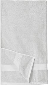 img 3 attached to 🛀 Premium Quality 4-Pack White Cotton Bath Towels by Amazon Basics - Fade-Resistant & Long-Lasting