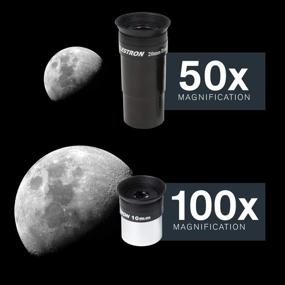 img 1 attached to 🌌 Explore the Skies with the Celestron AstroMaster 114EQ Newtonian Telescope – Perfect Starter Reflector Telescope with Fully-Coated Glass Optics, Adjustable-Height Tripod, and Bonus Astronomy Software Package