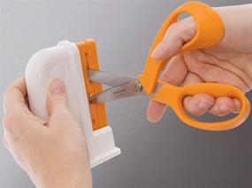 img 1 attached to 🔪 Воскресите ваши ножницы с помощью Desktop Universal Scissors Sharpener (198620) от Fiskars.