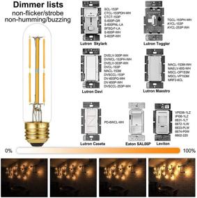 img 2 attached to 💡 Modern and Elegant LiteHistory Dimmable Tubular Pendant Chandeliers: Illuminate Your Space with Style!