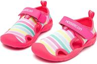 👟 hobibear girls lightweight sandals - toddler girls' athletic shoes logo