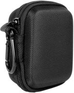 🏌️ black casesack golf gps case for bushnell phontom golf gps, neo ghost golf gps, garmin 010-01959-00 approach g10, & other handheld gps with ample space for cable and accessories logo