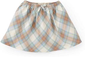 img 4 attached to Enhanced SEO: Henry Pleated Buckle Detail Skirts & Skorts for Girls