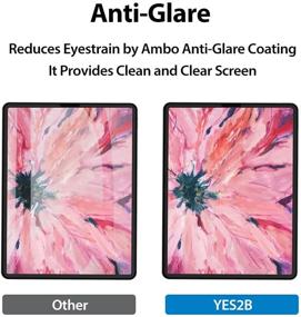 img 2 attached to High-quality [2 Pack] YES2B Paperfeel Paper Texture Screen Protectors for iPad Air 4 10.9 Inch, iPad Pro 11 Inch - Anti Glare, Matte PET Film for Drawing, Apple Pencil Compatible, Scratch Resistant