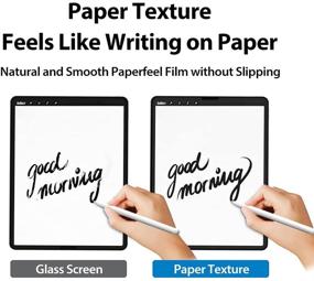 img 3 attached to High-quality [2 Pack] YES2B Paperfeel Paper Texture Screen Protectors for iPad Air 4 10.9 Inch, iPad Pro 11 Inch - Anti Glare, Matte PET Film for Drawing, Apple Pencil Compatible, Scratch Resistant