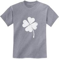 seo-optimized youth kids t-shirt: 🍀 st. patrick's day lucky charm clover logo