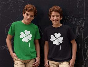 img 2 attached to SEO-Optimized Youth Kids T-Shirt: 🍀 St. Patrick's Day Lucky Charm Clover