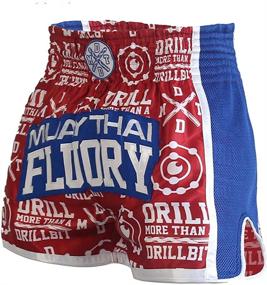 img 3 attached to FLUORY Muay Thai Shorts Size