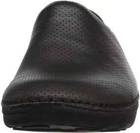 img 3 attached to Looking for Comfort & Style? Discover FitFlop SUPERLOAFER Perforated Leather Professional Men's Shoes!