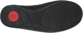 img 1 attached to Looking for Comfort & Style? Discover FitFlop SUPERLOAFER Perforated Leather Professional Men's Shoes!