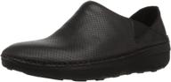 looking for comfort & style? discover fitflop superloafer perforated leather professional men's shoes! logo