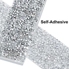 img 2 attached to Self Adhesive Rhinestone Stickers Decoration Decorations Crafting