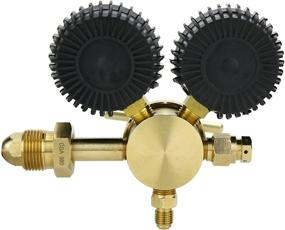 img 2 attached to 💨 SÜA Nitrogen Gas Regulator - 0-600 PSIG - Ideal for HVAC Purging & Pressure Charge - 1/4" Flare Connector - Premium Quality